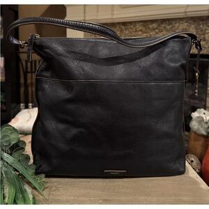 Fossil Maya Hobo Leather Crossbody, Tote (Missing Long Strap)